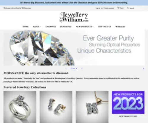Jewellerybywilliam.com(Jewellery by William.com) Screenshot