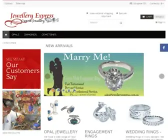 Jewelleryexpress.com.au(Custom Jewellery is our speciality) Screenshot