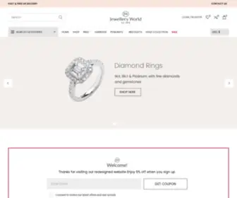 JewelleryWorld.com(Jewellery World Online) Screenshot