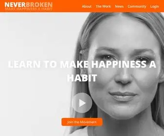 Jewelneverbroken.com(Never Broken) Screenshot