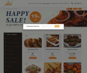 Jewelofindia.com.sg(Jewel of India Restaurant) Screenshot