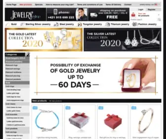 Jewelry-Eshop.com(Stainless Steel Jewelry Online Store) Screenshot
