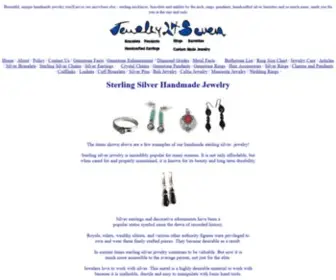 Jewelry24Seven.com(Beautiful Handmade Sterling Silver Jewelry) Screenshot