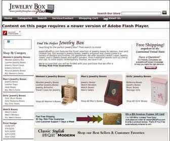 Jewelryboxplus.com(Jewelry Boxes) Screenshot