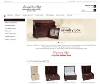 Jewelryboxshop.com(We'll be back) Screenshot