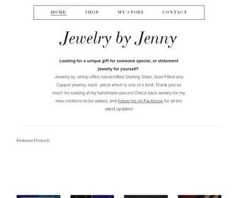 Jewelrybyjenny.com(Jewelry by Jenny) Screenshot