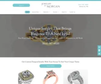 Jewelrybymorgan.com(Custom Jewelry Designer Kansas City) Screenshot