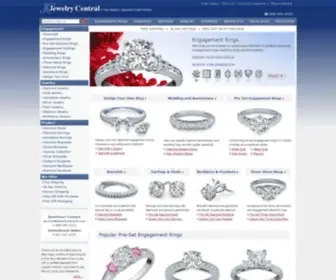 Jewelrycentral.com(Engagement Rings) Screenshot