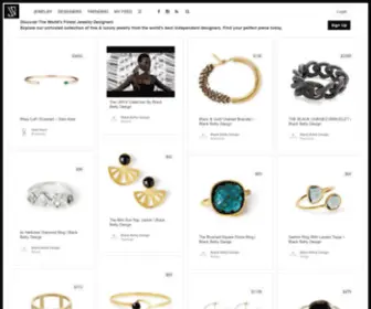 Jewelrydesigners.co(Designer jewelry direct from the designer) Screenshot