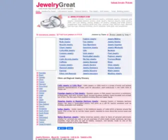 Jewelrygreat.com(Jewelry Directory) Screenshot