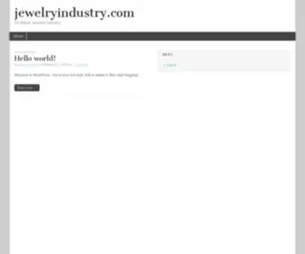 Jewelryindustry.com(Jewelryindustry) Screenshot