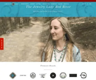 Jewelryladyredriver.com(Jewelry Lady Red River) Screenshot