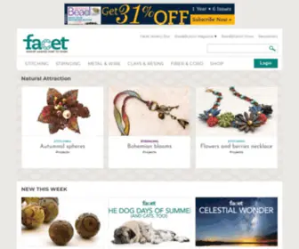 Jewelrymakingmagazines.com(Beading & Jewelry Magazines) Screenshot