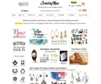 Jewelrymax.net(Wholesale jewelry) Screenshot