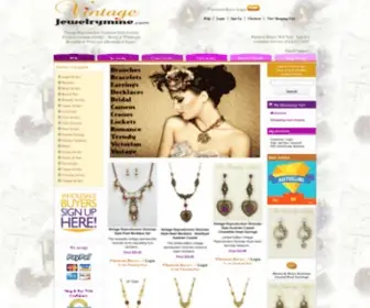 Jewelrymine.com(Wholesale Costume Jewelry) Screenshot