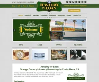 Jewelrynloan.com(Jewelry-N-Loan) Screenshot