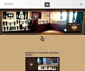 JewelryStorehialeah.com(Oro Factory) Screenshot