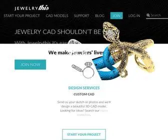 Jewelrythis.com(Custom Jewelry by JewelryThis) Screenshot