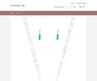 Jewelsbycade.com(Jewels By Cade) Screenshot