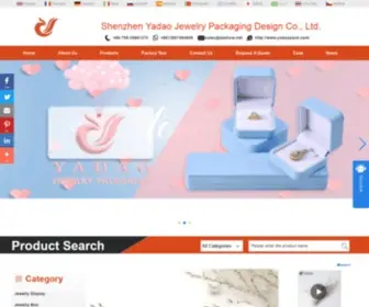 Jewelsdisplay.com(Yadao Jewelry Packaging factory) Screenshot