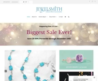 Jewelsmith.net(Jewelsmith Arizona's Most Unusual Jeweler) Screenshot