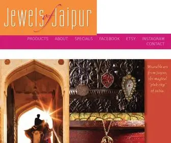 Jewelsofjaipur.net(Jewels of Jaipur) Screenshot