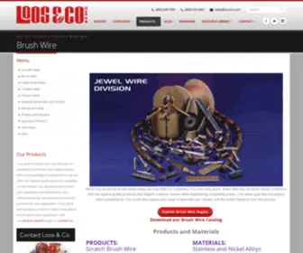 Jewelwire.com(Loos & Co) Screenshot