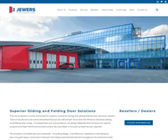 Jewersdoors.co.uk(Industrial sliding folding door systems) Screenshot