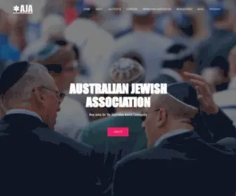 Jewishassociation.org.au(New voice for the Australian Jewish Community) Screenshot