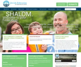 Jewishatlanta.org(Jewish Federation of Greater Atlanta) Screenshot