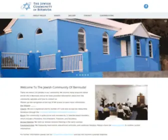 Jewishbermuda.com(The Jewish Community of Bermuda) Screenshot