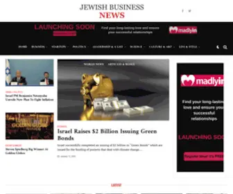 Jewishbusinessnews.com(Jewish Business News) Screenshot