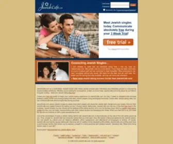 Jewishcafe.com(Jewish Dating Service) Screenshot
