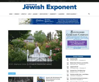 Jewishexponent.com(Jewish Exponent) Screenshot