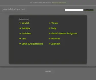 Jewishindy.com(Jewish Indy) Screenshot