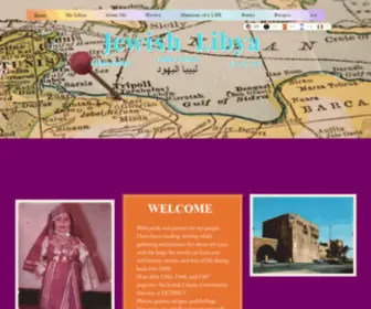 Jewishlibya.com(Home) Screenshot