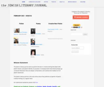 Jewishliteraryjournal.com(The Jewish Literary Journal) Screenshot