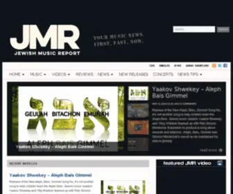 Jewishmusicreport.com(Jewish Music Report) Screenshot