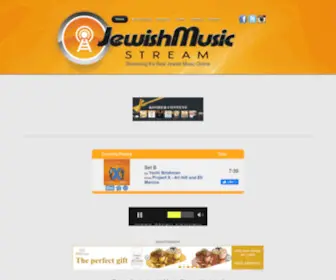 Jewishmusicstream.com(JewishMusic Stream) Screenshot