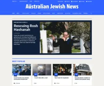 Jewishnews.net.au(The Australian Jewish News) Screenshot