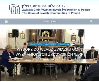 Jewish.org.pl(Portal spo) Screenshot