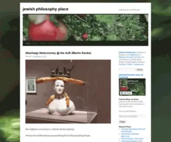 Jewishphilosophyplace.com(Jewish philosophy place) Screenshot