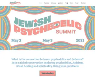 Jewishpsychedelicsummit.org(Jewish Psychedelic Summit) Screenshot