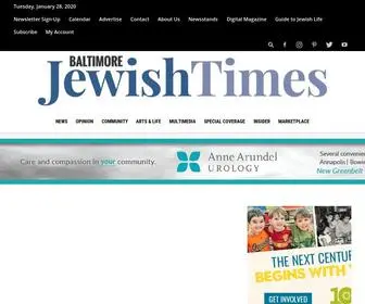 Jewishtimes.com(Baltimore Jewish Times) Screenshot