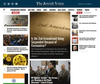 Jewishvoiceny.com(The Jewish Voice) Screenshot