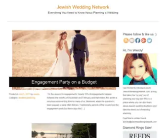 Jewishweddingnetwork.com(Jewish Wedding Network) Screenshot