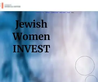 Jewishwomeninvest.org(Jewish Women INVEST) Screenshot