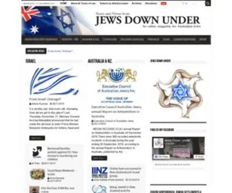 Jewsdownunder.com(Jews Down Under) Screenshot