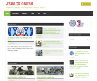 Jewsingreen.org(Front Page) Screenshot