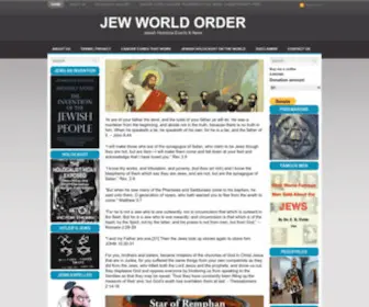 Jewworldorder.org(Jew World Order) Screenshot